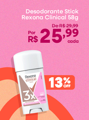 Desodorante Stick Rexona Clinical
