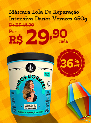 Máscara Lola Danos Vorazes 450g