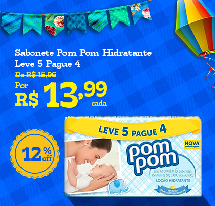 Sabonete Pom Pom