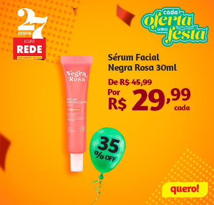 Sérum Facial Negra Rosa