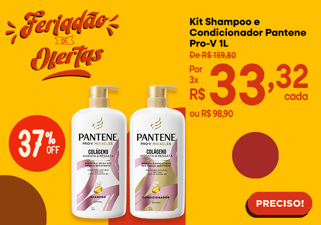 Kit Pantene 1L