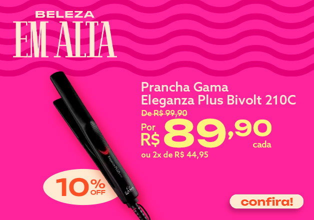Prancha Gama Eleganza