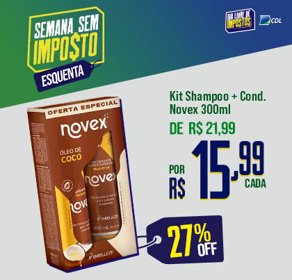 Kit Shampoo + Cond. Novex