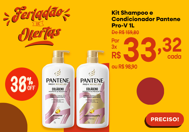 Kit Pantene 1L