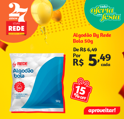 Algodao By Rede Bola 50g
