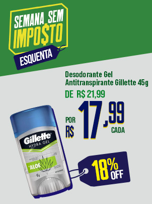 Desodorante Gel Gillette 