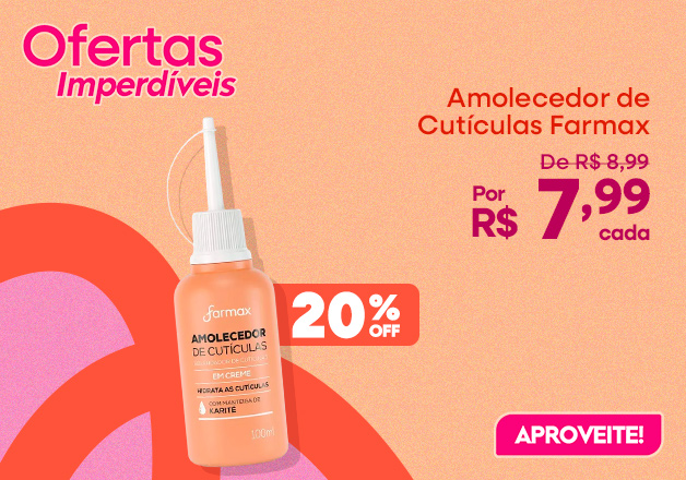 Amolecedor De Cutículas Farmax