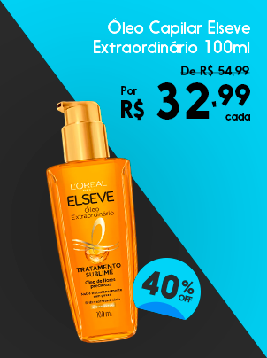 Óleo Extraordinário Elseve