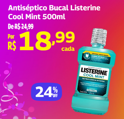Antiséptico Bucal Listerine