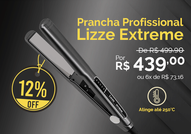 Prancha Profissional Lizze Extreme