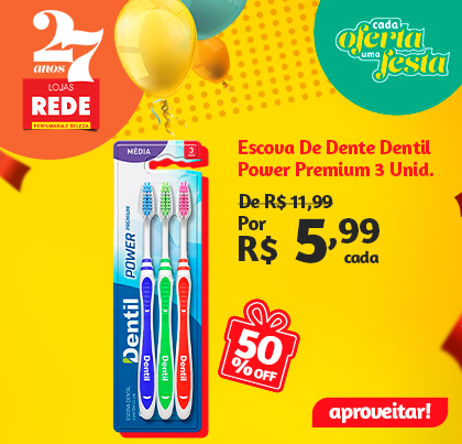 Escova De Dente Dentil 