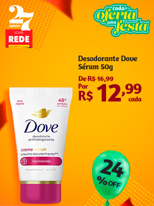 Desodorante Dove Sérum