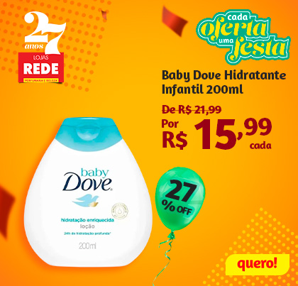 Dove Baby Hidratante 
