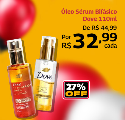Óleo capilar Sérum Dove