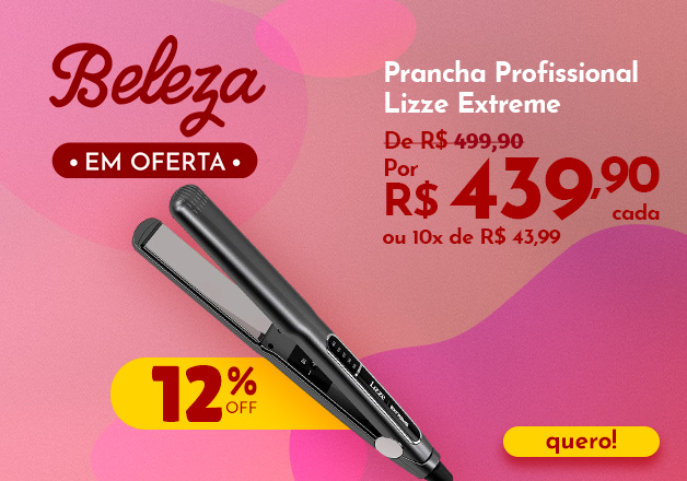 Prancha Lizze Extreme