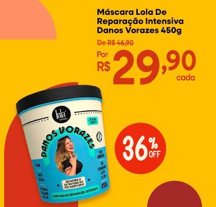 Máscara Lola Danos Vorazes 450g