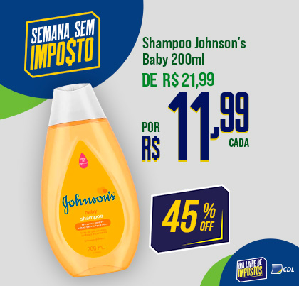 Óleo Johnson's Baby 200ml 