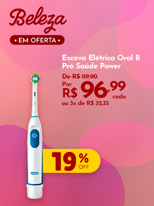 Escova Elétrica Oral B 
