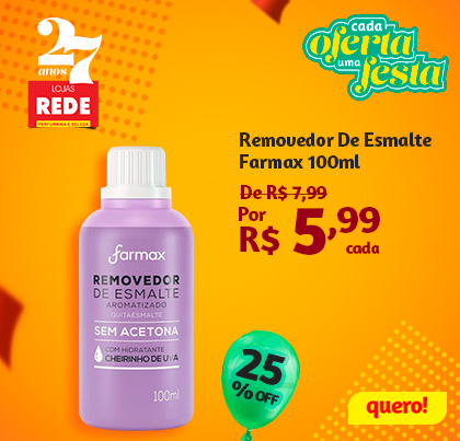 Removedor Farmax