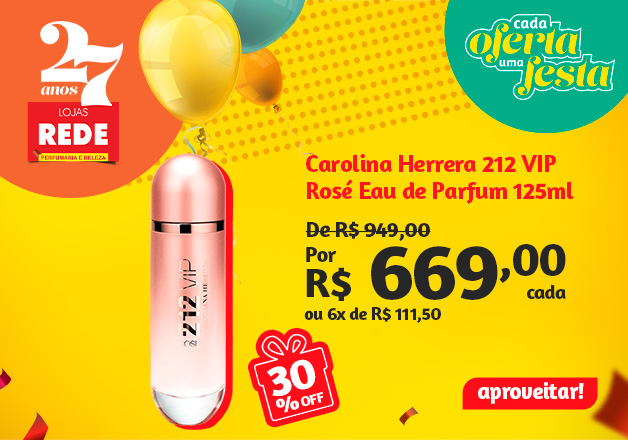 Perfume 212 Vip Rosé Feminino