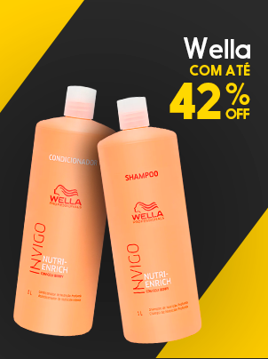 Wella com até 42%off
