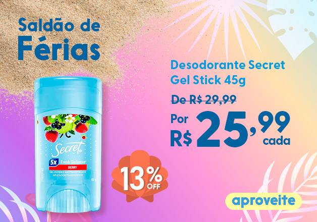 Desodorante Secret Gel Stick