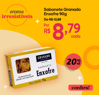 Sabonete Granado Enxofre