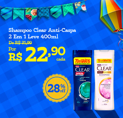 SHAMPOO CLEAR 22,90