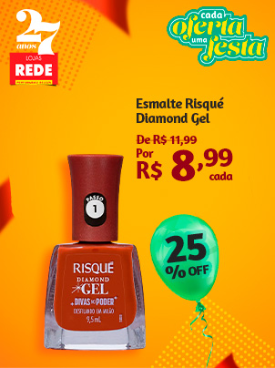 Esmalte Risqué Diamond Gel