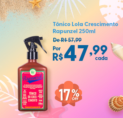Tônico Lola Rapunzel