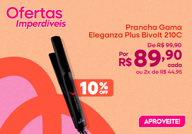 Prancha Gama Eleganza