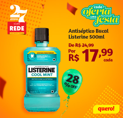 Antiséptico Bucal Listerine