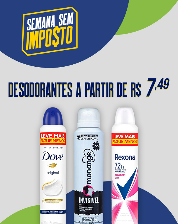 Desodorantes