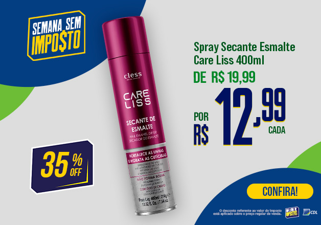 Spray Secante Esmalte Care Liss