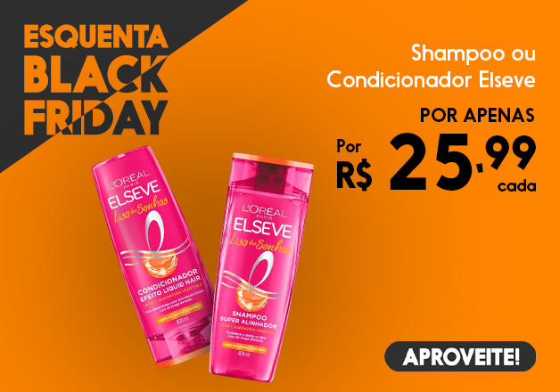 Shampoo ou Condicionador Elseve