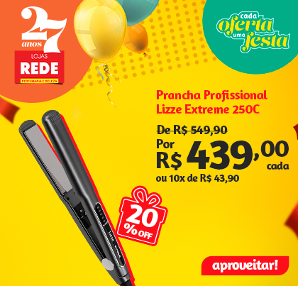 Prancha Profissional Lizze