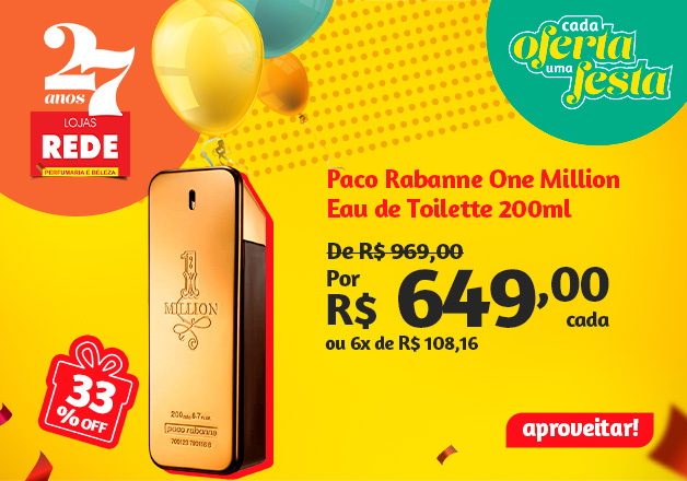 Perfume One Million Paco Rabanne