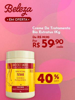 Creme capilar Bio Extratus 1kg