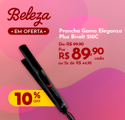Prancha Gama Eleganza