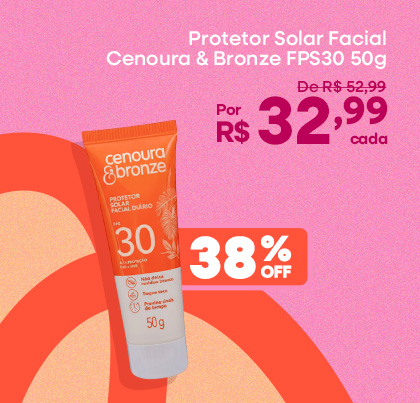 Protetor Cenoura e Bronze