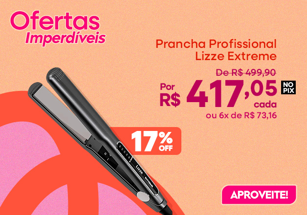 Prancha PRO Lizze Extreme
