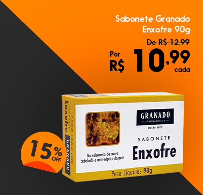 Sabonete Granado Enxofre