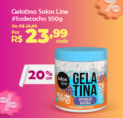 Gelatina Salon Line 550g