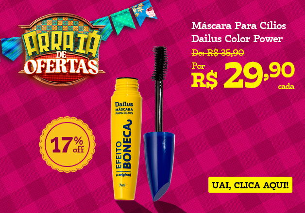 Máscara Para Cílios Dailus 