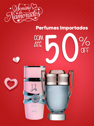 Perfumes Importados com até 50% off