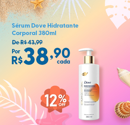 Sérum Dove hidratante