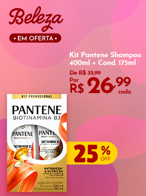 Kit Shampoo + Cond Pantene