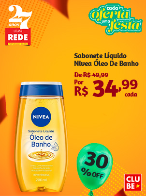 Sabonete Nivea Oleo Banho