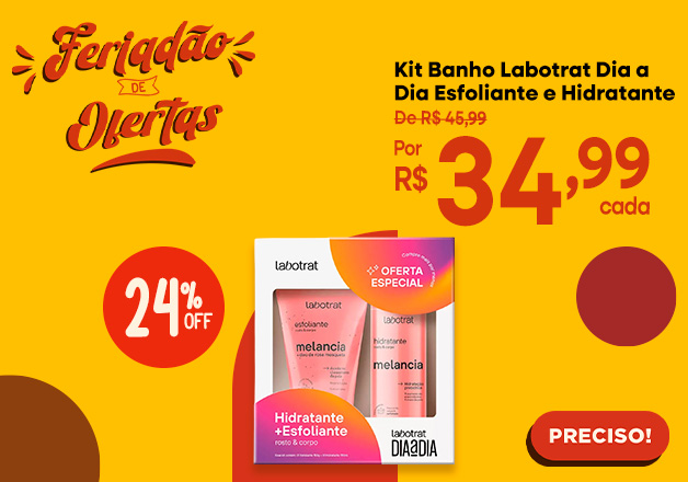 Kit Banho Labotrat Dia A Dia Esfoliante E Hidratante 