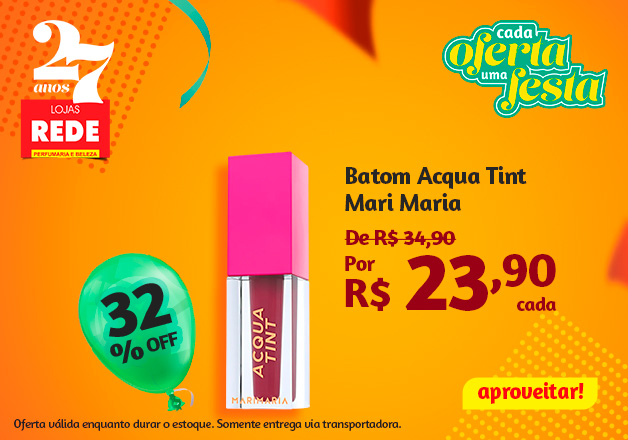 Batom Acqua Tint Mari Maria